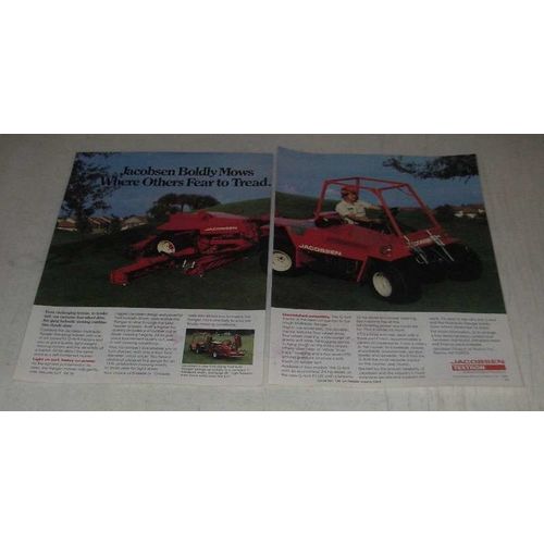 1987 Jacobsen G-44 Tractor and Hydraulic Ranger Ad