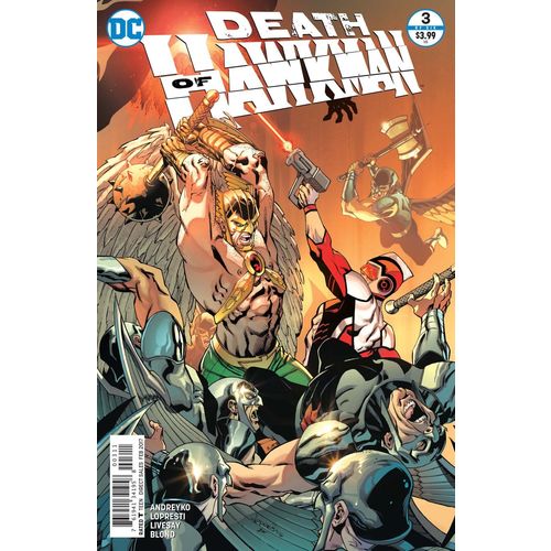 Death of Hawkman (2016) #3 "Stange Bedfellows" DC Comics Nth Metal ADAM STRANGE