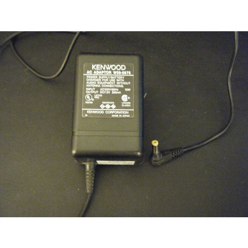Kenwood W09-0676 AC Power Adapter