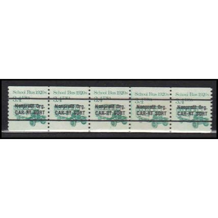 2123a 3.4c School Bus Fine MNH Dry Gum PNC 1/5 X0083