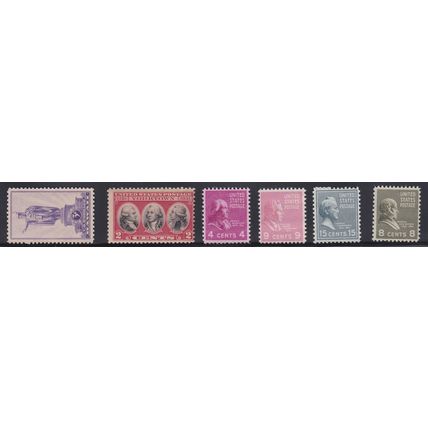 808 4c James Madison Fine MNH VA0784c