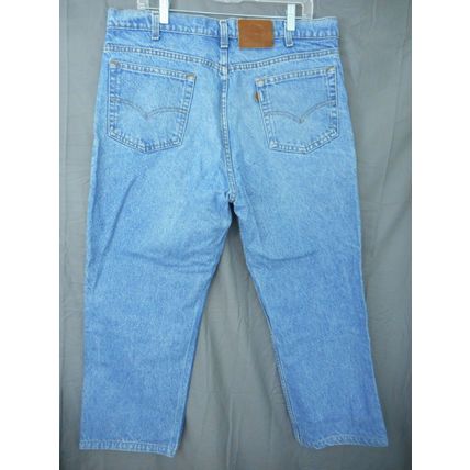 Levi Strauss Two Horse Brand Jeans 38 x 31 Leather Tab USA MADE