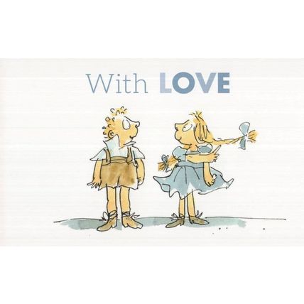 Roald Dahl Revolting Rhymes Book With Love Postcard
