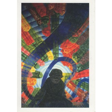 Luigi Russolo Music Art Painting London Gallery Postcard