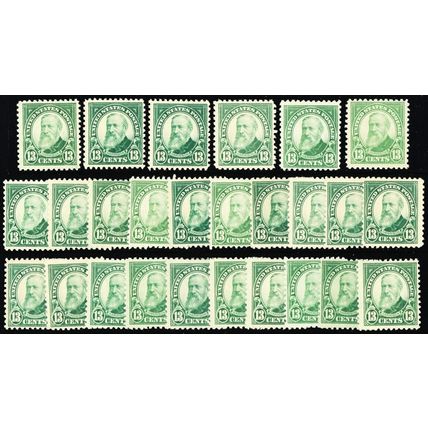 622, Mint FVF NH 13¢ - WHOLESALE Lot of 49 Stamps CV $931.00 * Stuart Katz