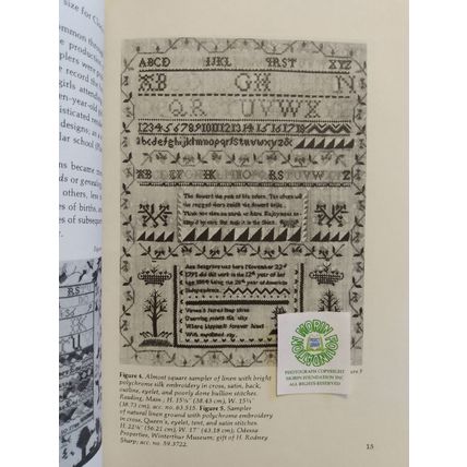 A WINTERTHUR GUIDE TO AMERICAN NEEDLEWORK by SUSAN BURROWS SWAN ILLUSTRATED