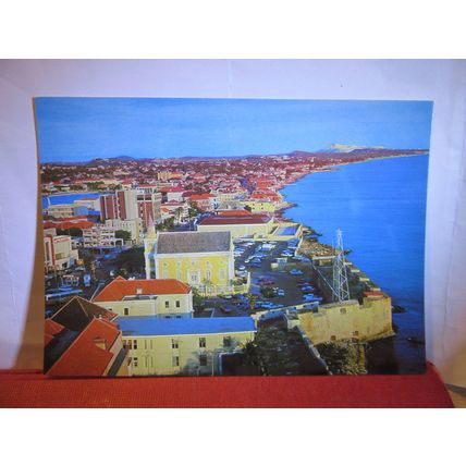 PUNDA, WILLAMSTADT, CURACAO, N. A, CARIBBEAN ISLAND unused postcard #