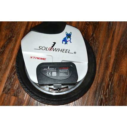 Original Solowheel Xtreme by Inventist Electric Unicycle Black/White As Is 515c3
