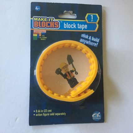 4 NEW Make it Blocks 9'' Block Tape