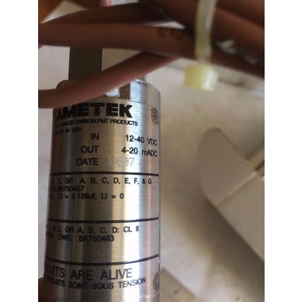 NEW AMETEK 851FG0100NHSCN PRESSURE SENSOR 73327 TRANSMITTER,EB