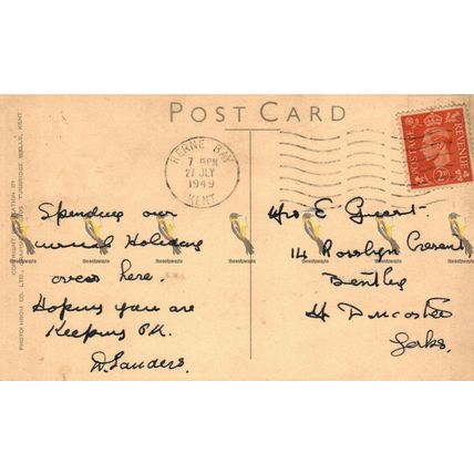 Canterbury Greyfriars Monastery, Kent, 78175 Photochrom Postcard, 1949