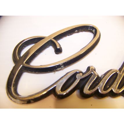 1974 - 1979 CHRYSLER CORDOBA EMBLEMS OEM PAIR 1975 1976 1977 1978
