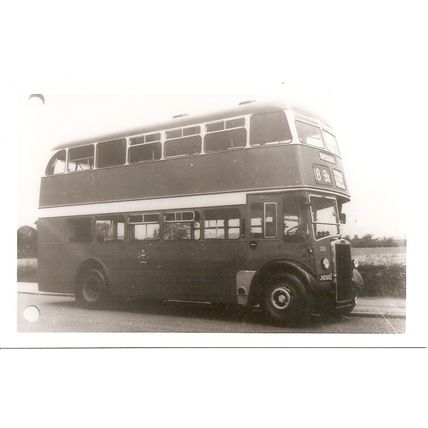Black & White Photograph of Manchester Corporation Transport - JND 682