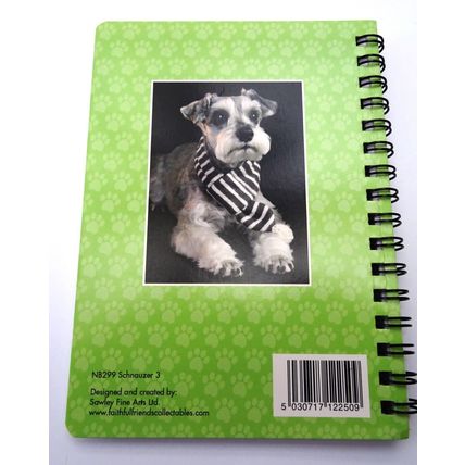 Schnauzer3D Notebook 363 great gift for a Schnauzer lover