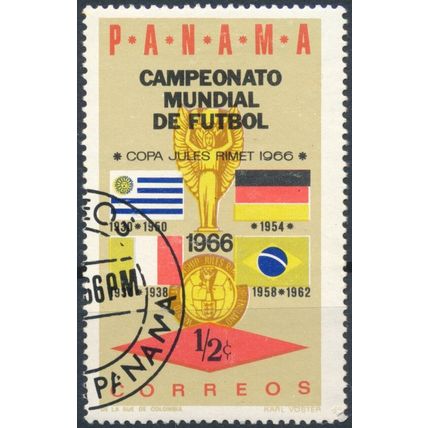 F00tball World Cup, England: ½c - Panama 1966 - F H - MiNr 879