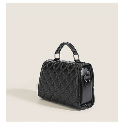 Women Satchel Bags Handle Shoulder Handbags and Purses Black