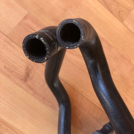 Audi D2 S8 4.2L Heater Hose Pair + Coolant Air Release Pipe 4D0819159 OEM