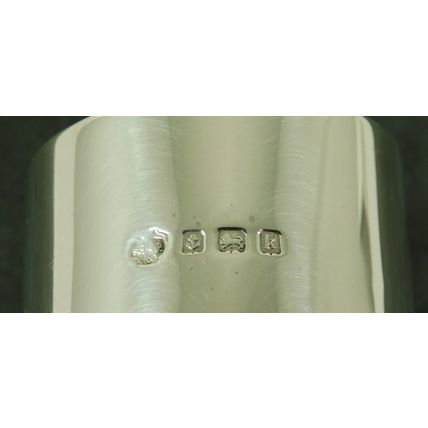 Antique Edwardian Solid Silver Napkin Serviette Ring 1909 By William Hutton