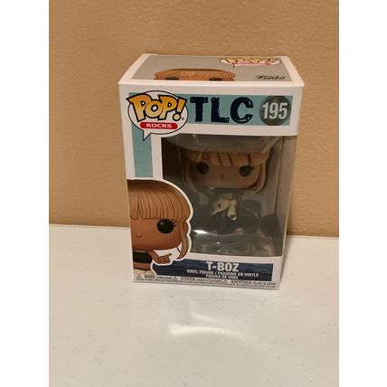 Funko Pop! Rocks: TLC - T-Boz #195 Vinyl Figure (Box & Protector)