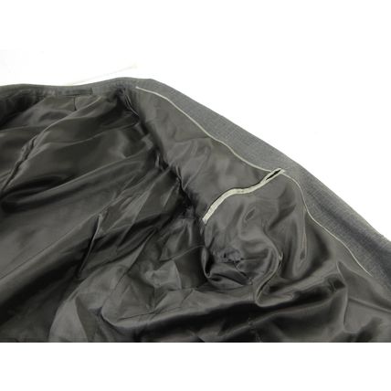 Unlisted Kenneth Cole 2-Piece Suit Set Jacket Blazer Pants Dark Gray R42/W35
