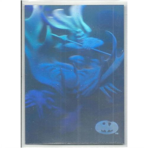 BATMAN HOLOSERIES ' SILVER ' card # 45 ( 1996 )