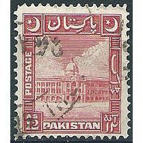 Pakistan 1949 SG51 12a Scarlet Fine Used .. ..