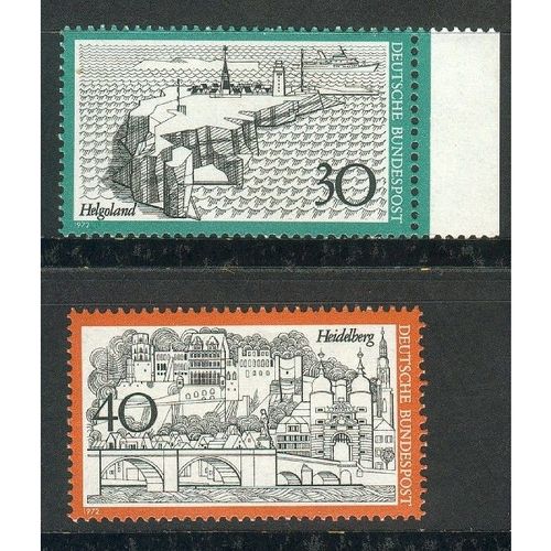 Germany 1972 - SG1641-42 - Tourism (unused)