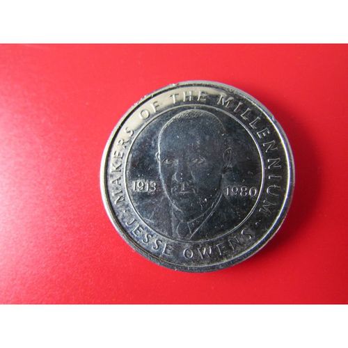 2000 JESSE OWENS MAKERS OF THE MILLENNIUM FREE POST. O