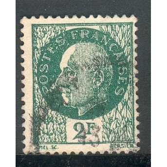 France 1941 - SG722 - 2fr green - Marshall Petain - used