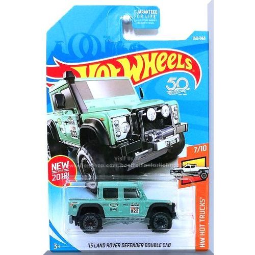 Hot Wheels - '15 Land Rover Defender Double Cab: HW Hot Trucks #158/365 (2018)