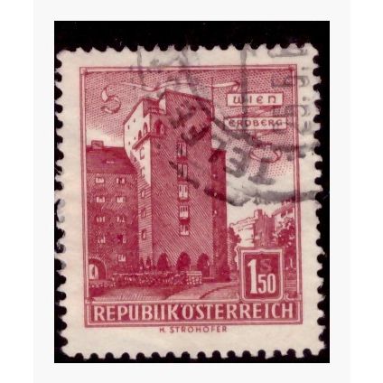 Austria - 1958 - 1.5 Schilling - Architectural Monuments in Austria Used