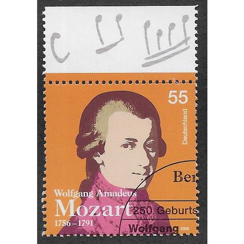 GER 2006 55c ' MOZART' FINE USED (EBID57-075)
