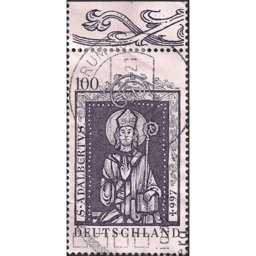 GERMANY, Saint Adalbert, violet 1997, 100Pf