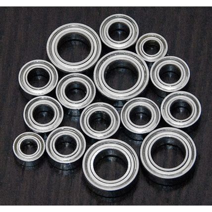 (15pcs) KYOSHO CORVETTE /SLINGSHOT /ZR1 RAMPAGE 10 Metal Sealed Ball Bearing Set