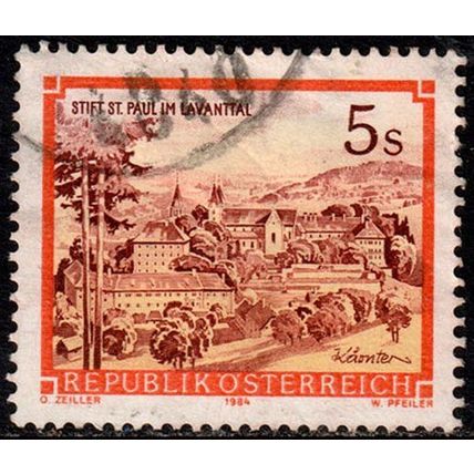 Austria 1985 Monastries 5S Used Stamp