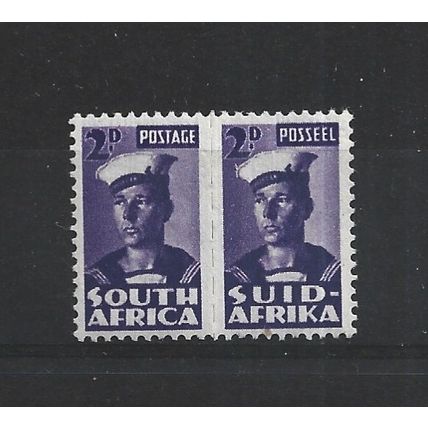 SouthAfrica.SG100 2d Sailor,Destroyer and Lifebelts Pair.Mounted Mint.Aug25