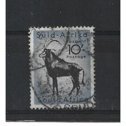 SouthAfrica.SG164 10s Sable Antelope.Fine Used.Aug25c