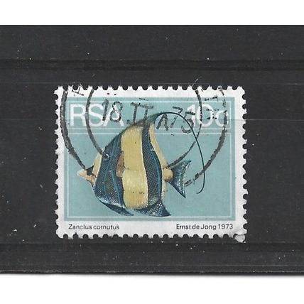 SouthAfrica.SG356 10c Moorish Idol.Fine Used.Sep25z