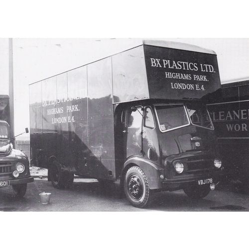 Reproduction Austin Series 3 Luton Box Van BX Plastics Ltd Commercial Vehicle