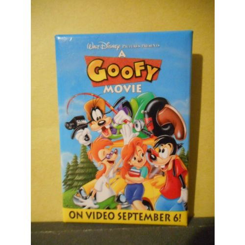 Walt Disney,Movie Promo Pinback,A Goofy Movie