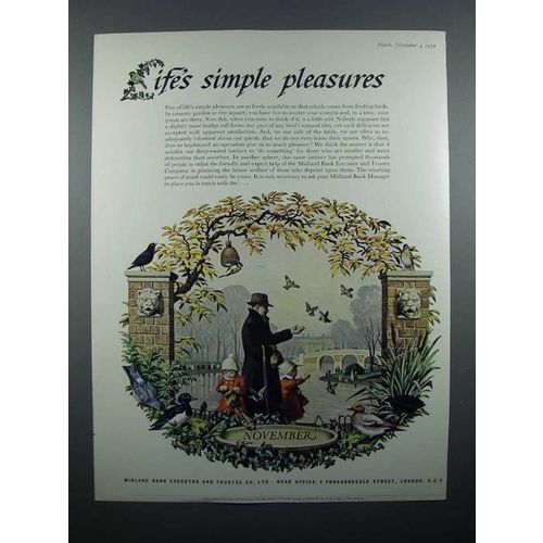 1959 Midland Bank Limited Ad - November
