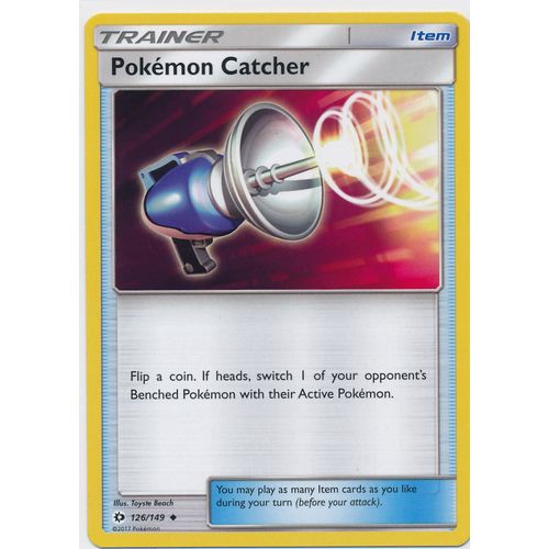 Pokemon Sun & Moon 126/149 Pokemon Catcher