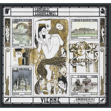 Mi Block 245: European Capital Cities: Vienna.
