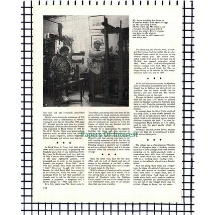 (6651) Wendens Ambo Essex Rookery Cottage Mr Snow Scraggs Weaving - 1966 Article