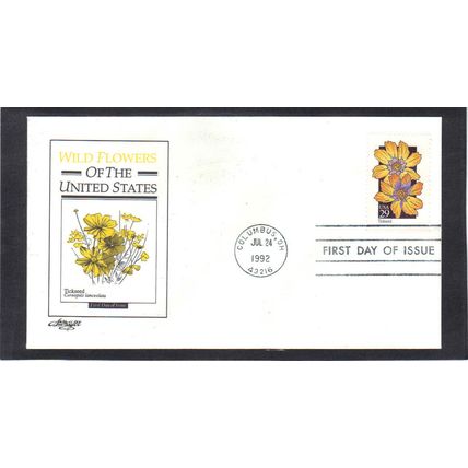 FDC Artmaster 2653 29c Tickseed (Cachet-U/A) CV39832