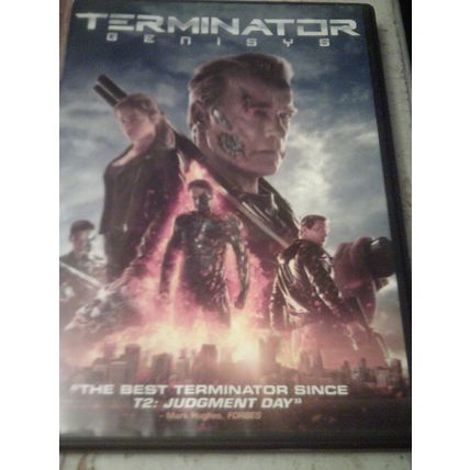 Terminator Genisys DVD Arnold Schwarzenegger