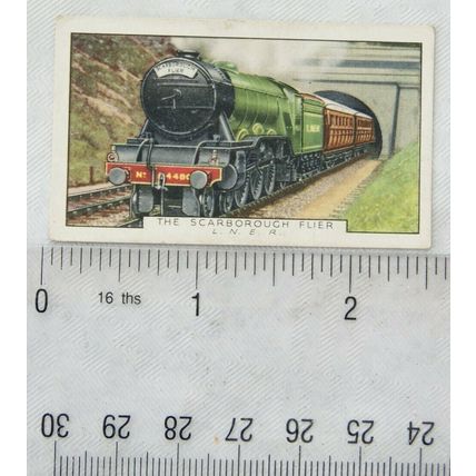 1937 Gallaher Trains of the World No. 4 The Scarborough Flyer, LNER