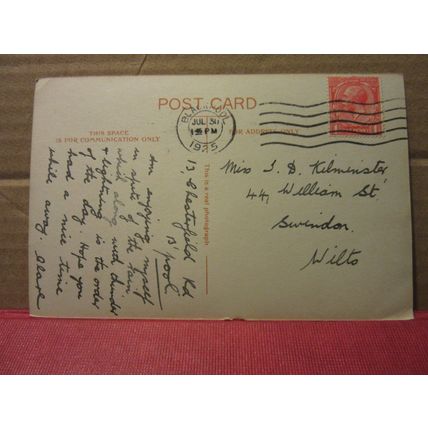 multiview, BLACKPOOL, LANCASHIRE. used vintage postcard RP 1925 pm =