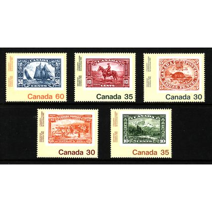 CANADA 1982 YOUTH EXHIBITION SG 1037 / 1041 SET 5 VALS U / M MINT#3