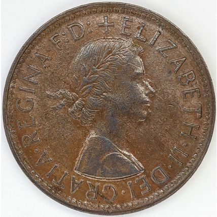 AUSTRALIA 1960 Halfpenny / ½ Penny Perth Mint (C - D)